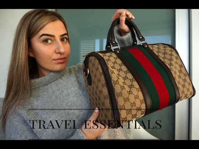 Gucci Vintage Web Original GG Canvas Boston Bag Red is the most valued bag  integrating smart sophisticated style and well-know…