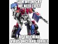 Optimus Stops The China Virus