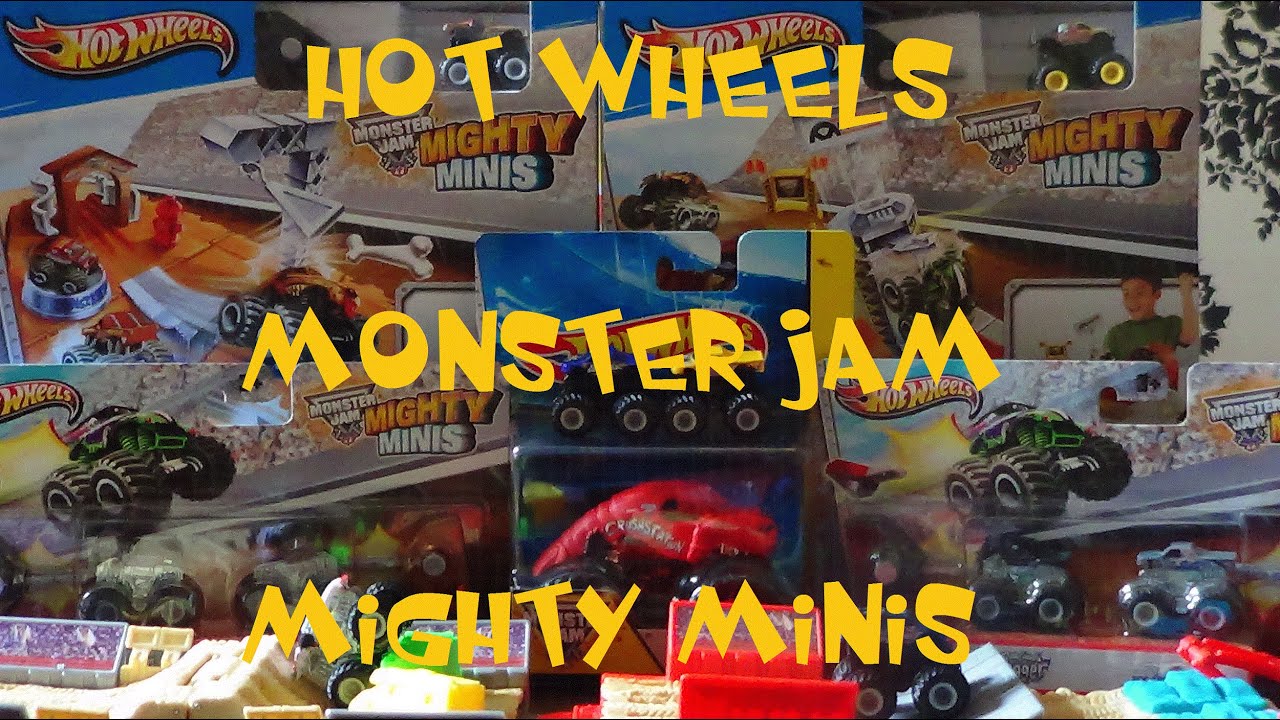 Hot Wheels Monster Jam mighty minis review with Chantelle ...