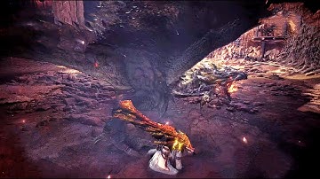Switch Axe Vs Gold Rathian [Monster Hunter World: Iceborne]