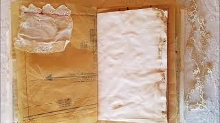Vintage Sewing Pattern Paper Journal