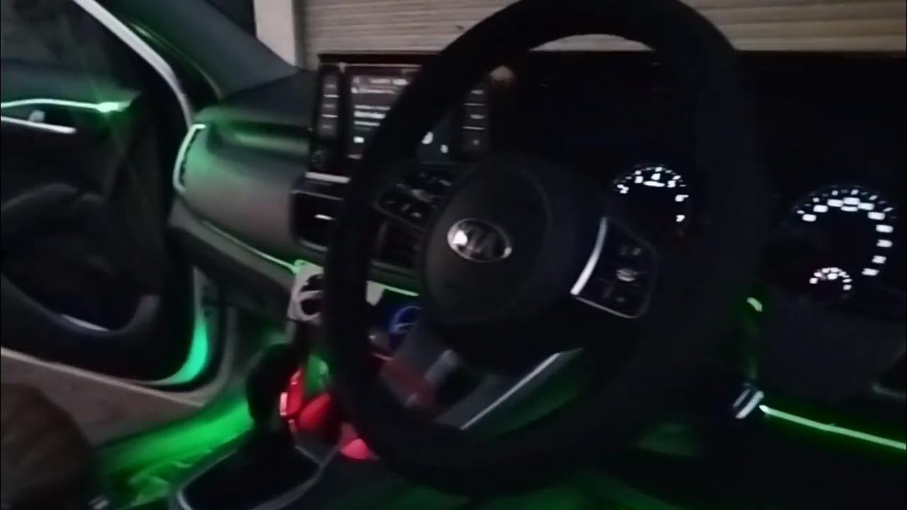 Kia Seltos Ambient light I Interior YouTube