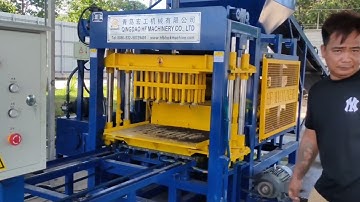 QT4 Automatic Hydraulic Concrete Block Making Machine