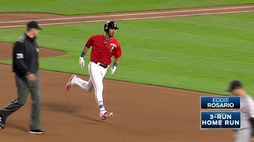DET@MIN: Rosario smacks a go-ahead three-run homer