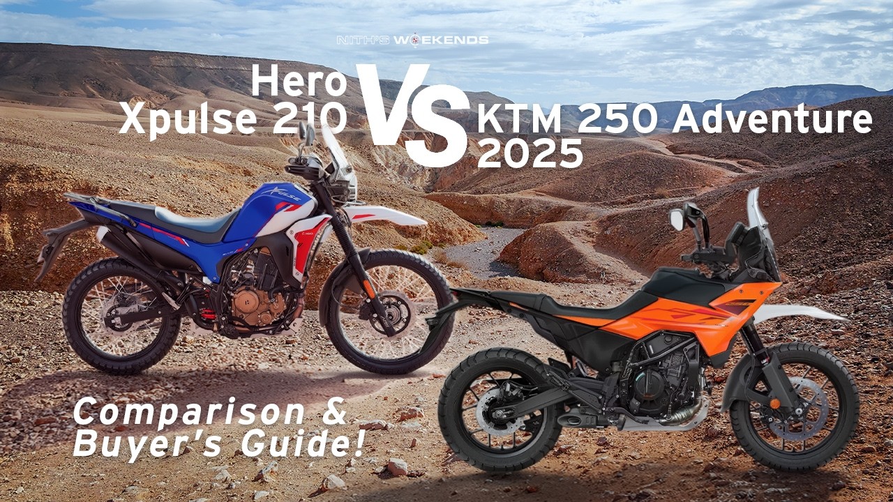 KTM 250 Adventure 2025 vs Hero Xpulse 210 – Which One Should You Buy?