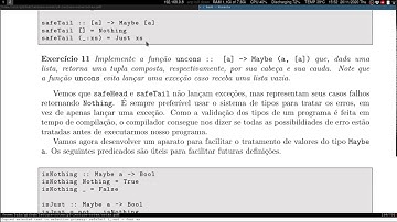 Programação Funcional - Maybe