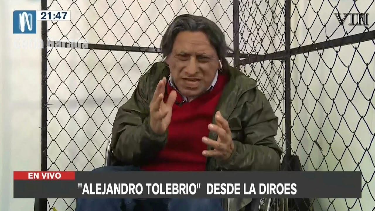 Alejandro Tolebrio habla desde la Diroez bajo el "Sétimo mandamiento" En vivo (parodia)