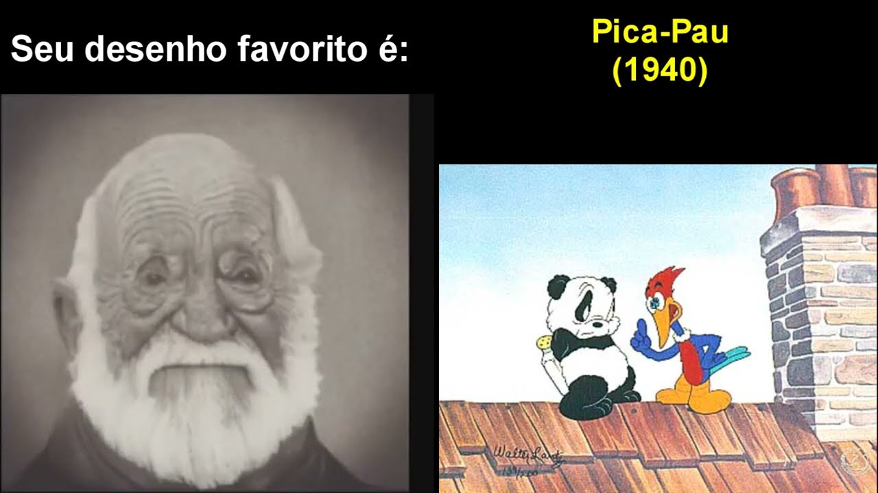 Sr. Incrível envelhecendo com Desenhos Animados