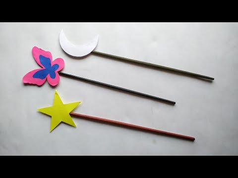 How to make: A Beautiful Magic Stick for Kids | Dinesh Arts