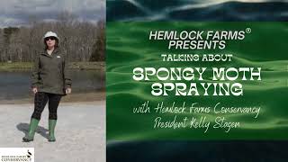 HFCA - Talking About Spongy Moth Spraying with Hemlock Farms Conservancy President Kelly Stagen
