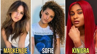 Sofie Dossi vs Kinigra Deon vs Mackenzie Ziegler |Lifestyle Comparison 2023 |RW Facts & Profile|