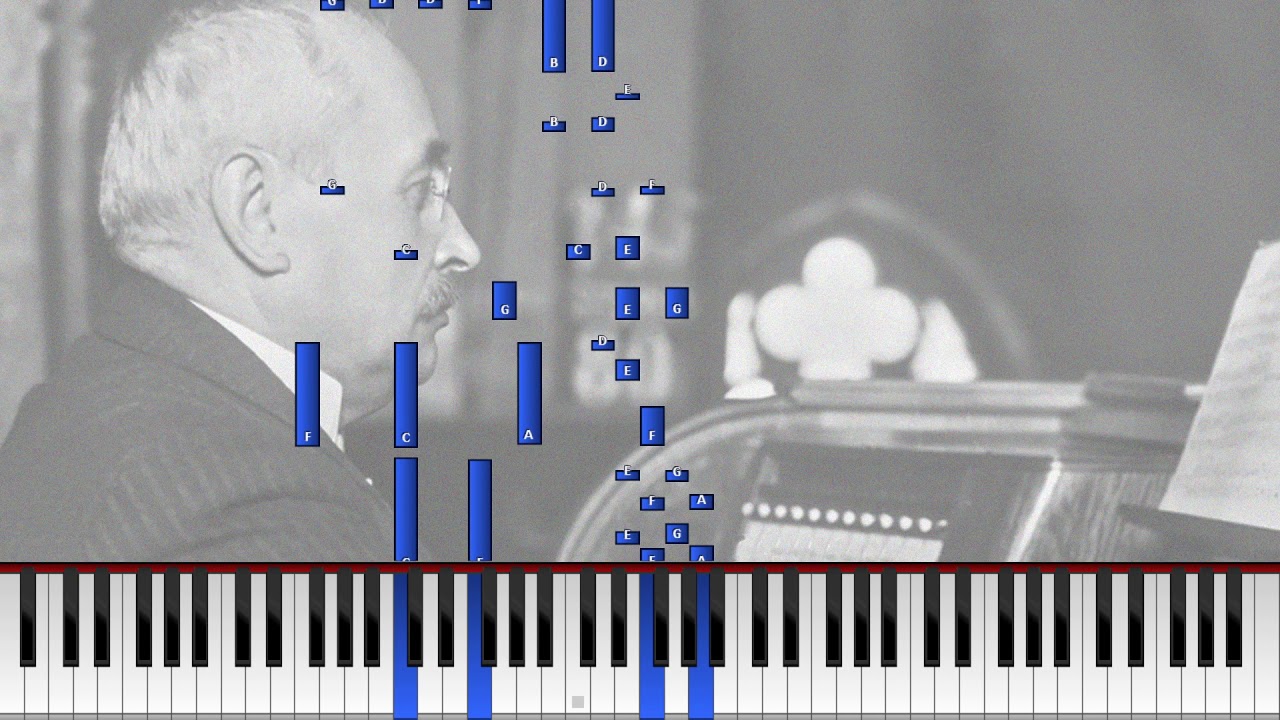 Oskar Merikanto - Ja nythän on taasen helluntai (Pianotutoriaali)