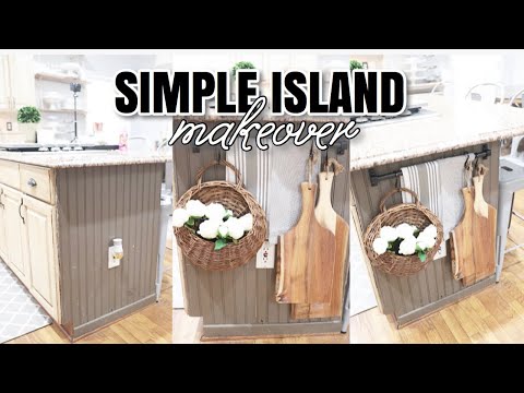 Vídeo: DIY Kitchen Cabinet Y Island Makeover