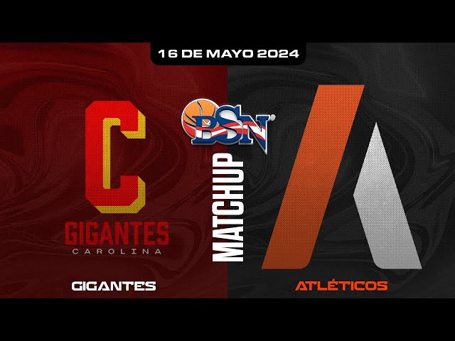 Gigantes de Carolina vs. Atléticos de San Germán - BSN2024