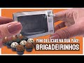 Microondas e Geladeira DIY Miniatura + Receita de Brigadeiro diferente fácil de fazer!