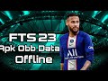 How to install first touch soccer 2023 fts 23mod apk obb data