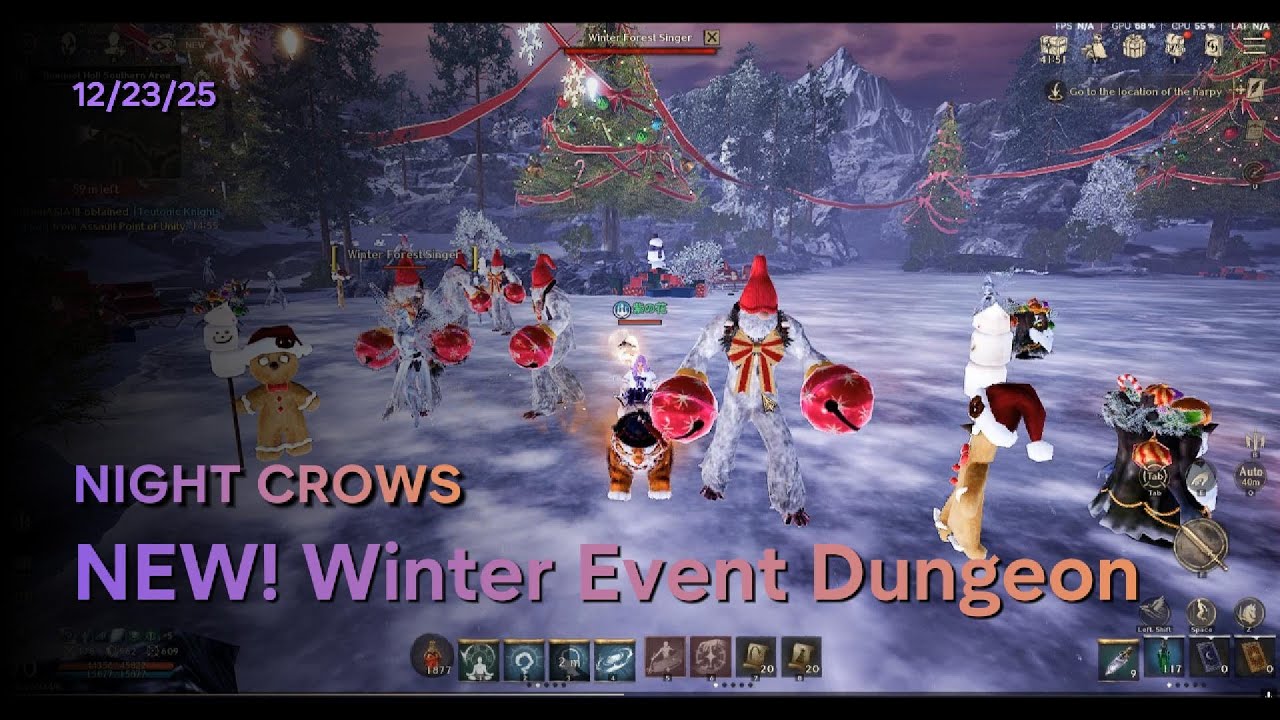 NIGHT CROWS - NEW! Winter Event Dungeon