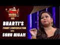 Bhartis funny conversation with sonu nigam  smule mirchi music awards 2021  filmy mirchi