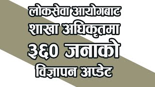 Loksewa New/Latest Vacancy Notice 2077 | PSC New/Latest Vacancy Notice 2077 | Aayog Jankari