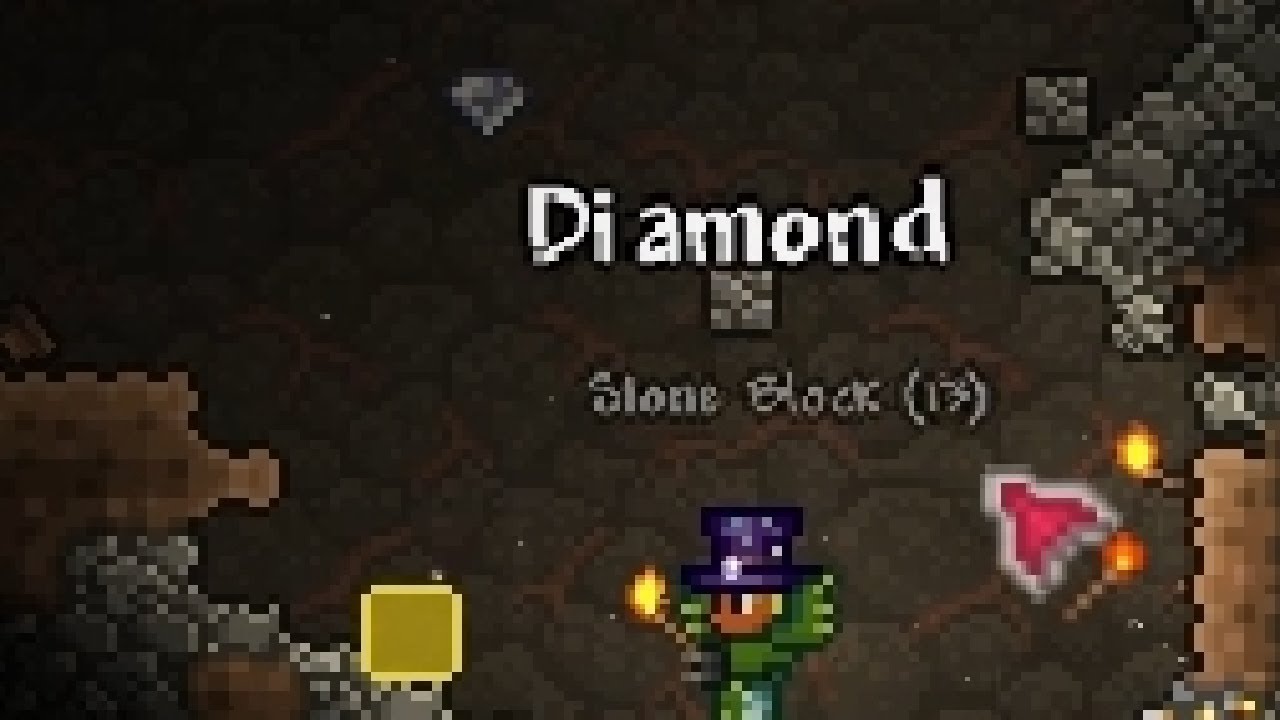 Как получить алмазы двумя разными способами в Террарии