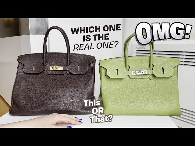 How to spot a fake HERMES BIRKIN! - INITIAL THOUGHTS AND MORE! (Fake vs  Authentic Hermes) 