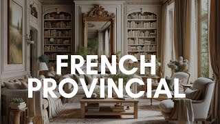 Master French Provincial Interiors: Your Design Guide