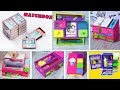 best out of waste matchbox craft /6 diy reuse idea / matchbox organizers and pencil cases