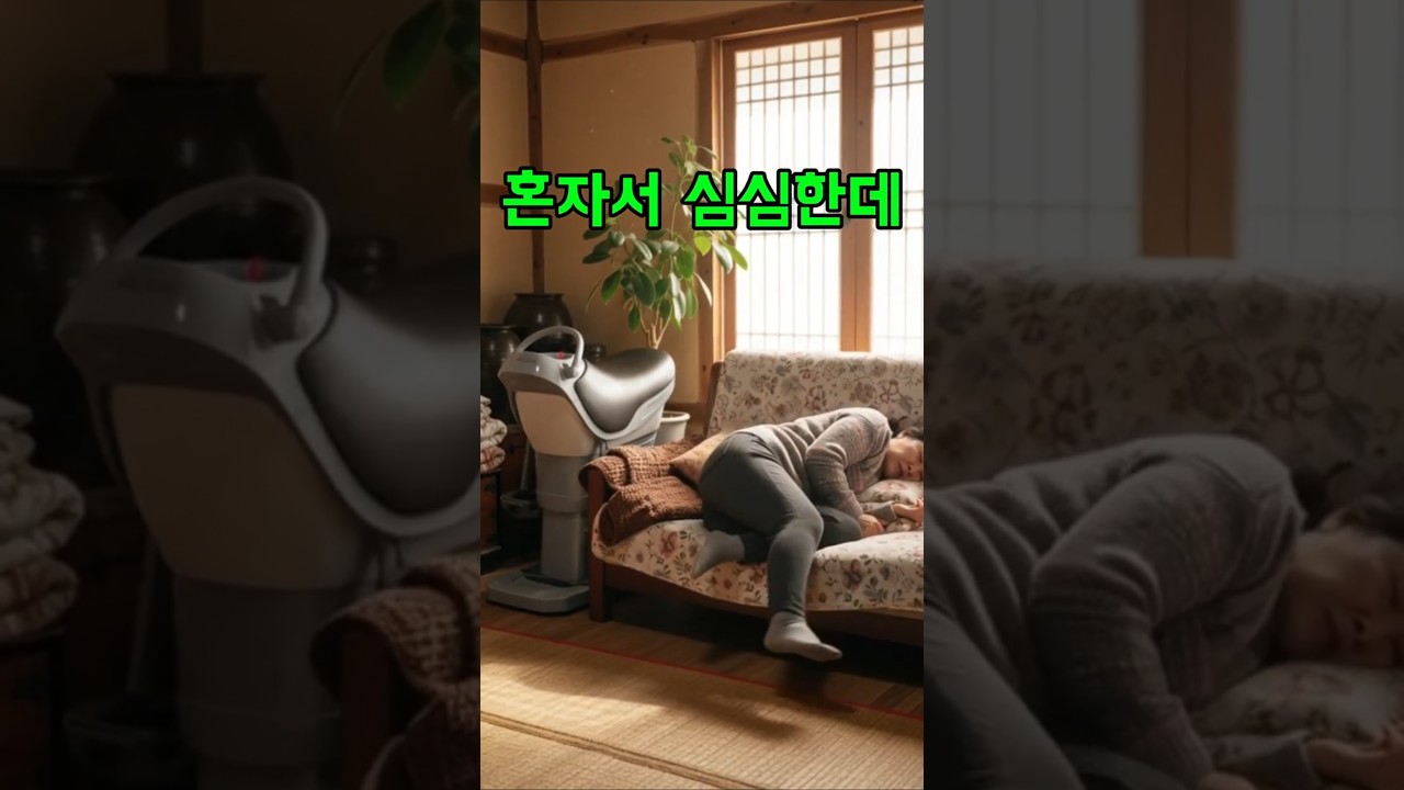 며느리 선물 덕에 너무 잘자요