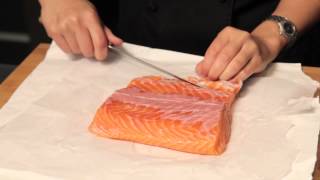 Knife Cut: Cleaning and Preparing Salmon