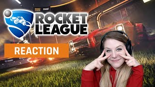 My reaction to the Rocket League Official Free to Play Cinematic Trailer | GAMEDAME REACTS