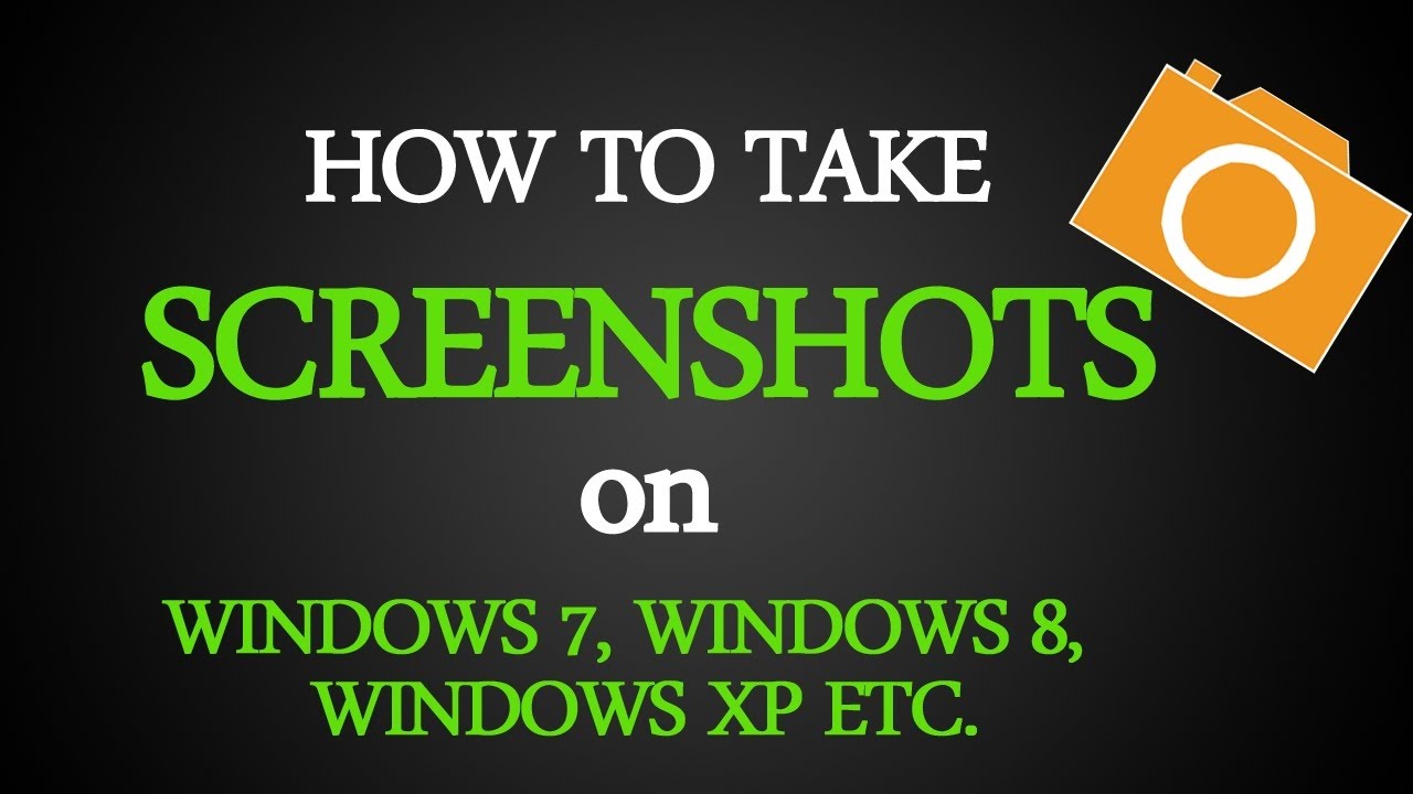 How To Take Screenshots On Windows 7 Laptop Dell Youtube