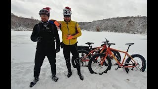 Велосипедом по-лыжному (fatbiking)