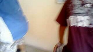 Caio e Breno dançando rabolation