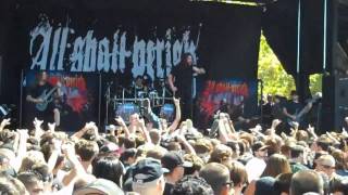 All Shall Perish - Procession of Ashes (New!) - Live @ Mayhem Fest 2011 (Mountain View, CA)