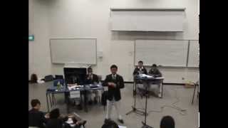 2014 Julia Gabriel Singapore Secondary Schools Debating Championships Semi Finals (RI v SCGS)