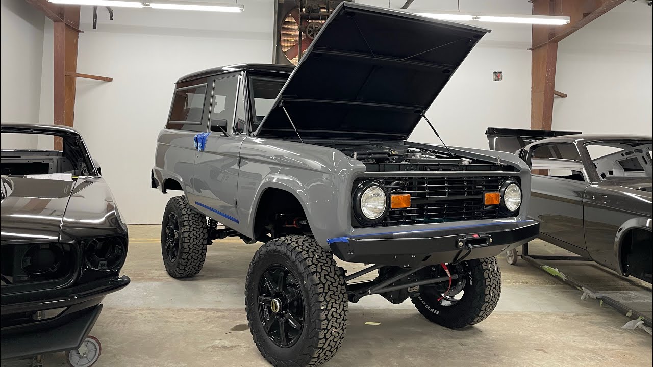 Bronco R Supercharged Classic Recreations built Supercharged Bronco CR - YouTube