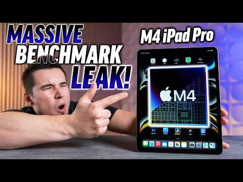 BREAKING: M4 iPad Pro Benchmarks Leaked! (HOLY SMOKES)