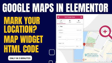 How to Add Google Maps to WordPress Elementor Free 2024