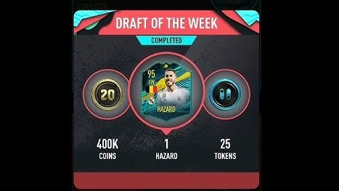 DRAFT OF THE WEEK HAZARD 95 PACYBITS 20