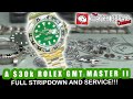 A $30k Rolex GMT Master ii - Cal. 3186 Full Teardown and Service