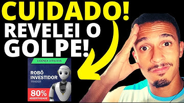 ROBÔ INVESTIDOR TRADER REVELEI O GOLPE😡Robô Investidor Trader Funciona?Mesmo?Robô investidor trader
