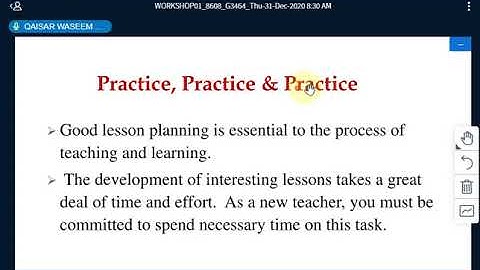 Teaching Practice-II Course Code:8608 Workshop 1 - 04 I AIOU I QAISAR WASEEM QURESHI