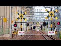 【ふみきり】赤ちゃん子供向け★増える踏切★Railroad crossing animation