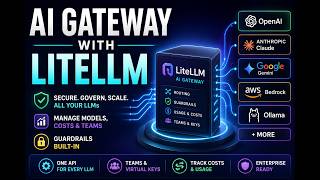 Enterprise AI Gateway with LiteLLM: Manage LLMs, Guardrails & Costs