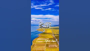 اذ قالت الملائكة يا مريم ان الله يبشرك بكلمه منه السيد سعيد 