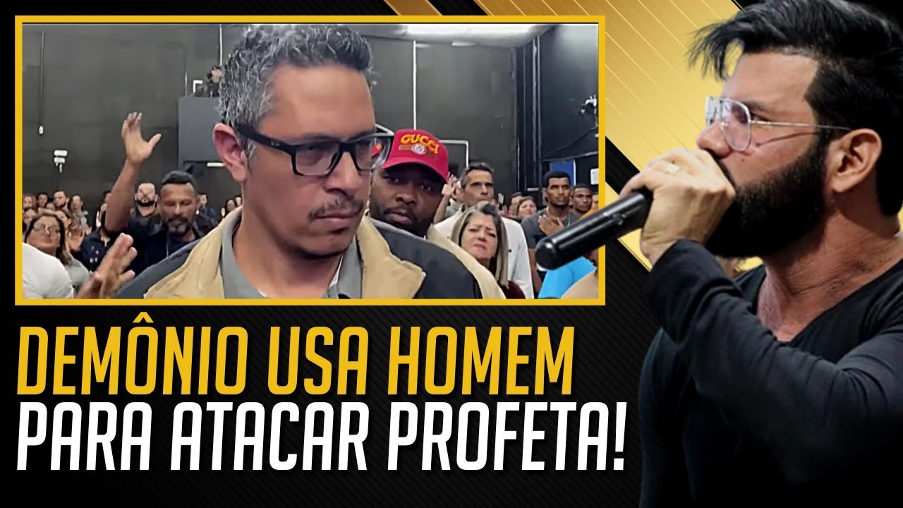 Pr. Roberto Ruiz - Demônio usa homem para atacar profeta.