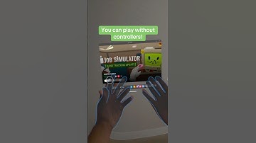 BEST VR HAND TRACKING GAME!? Job Simulator on the Quest 3! #vr #quest3 #handtracking #jobsimulator