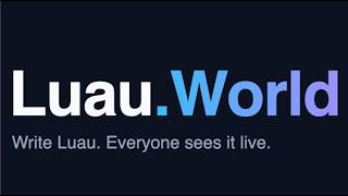 Showcasing Luau.World — Script builder — Roblox-styled Sandbox