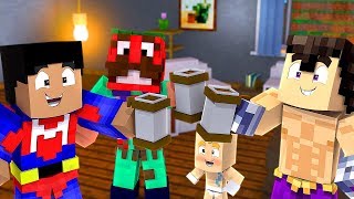 Resacón de los noobs, Vegetta777 y Elyas360 *Minecraft con noobs*