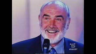 SEAN CONNERY vince il telegatto (7 Maggio 2002)